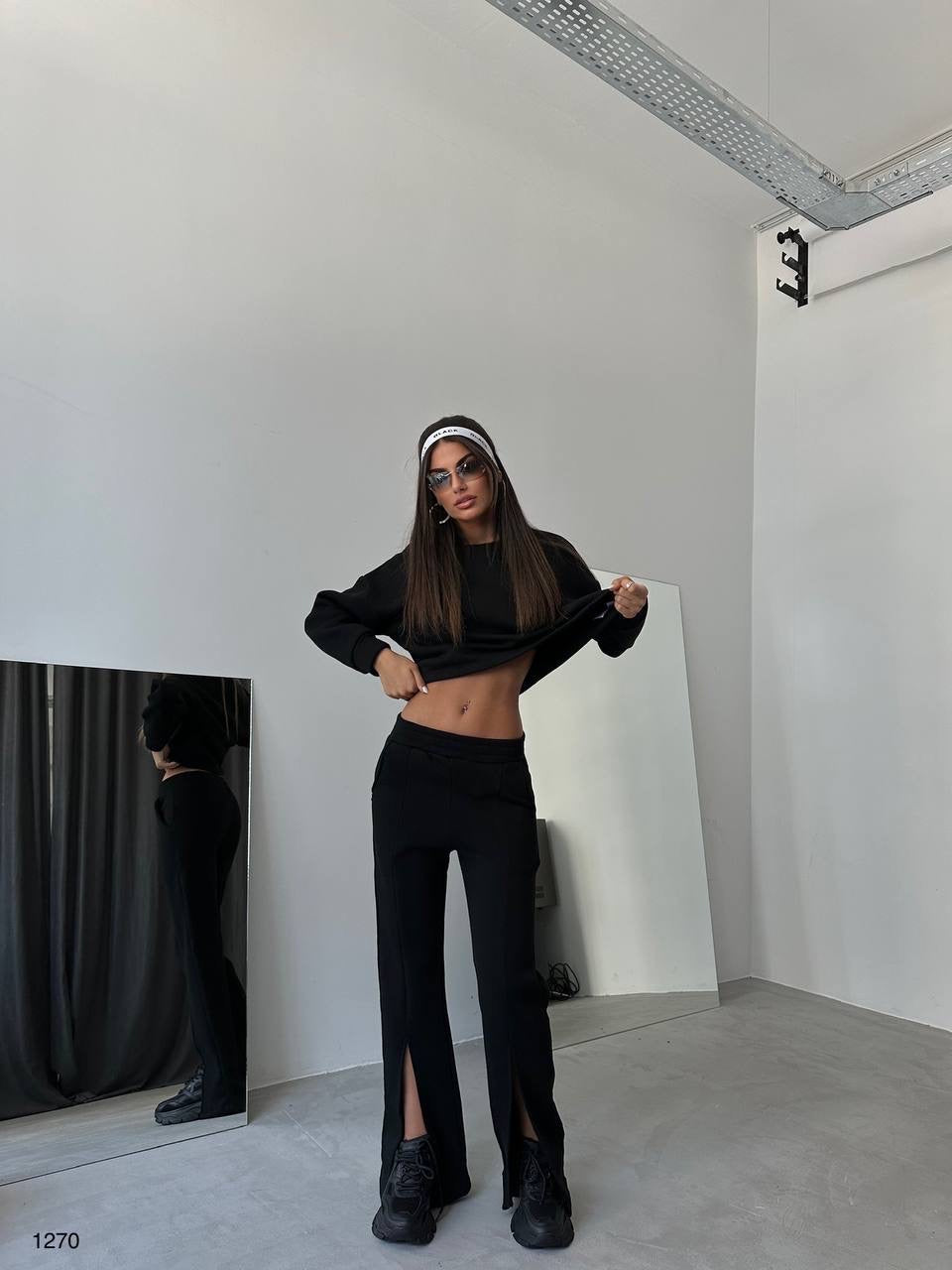 Joggers and sweatshirt set