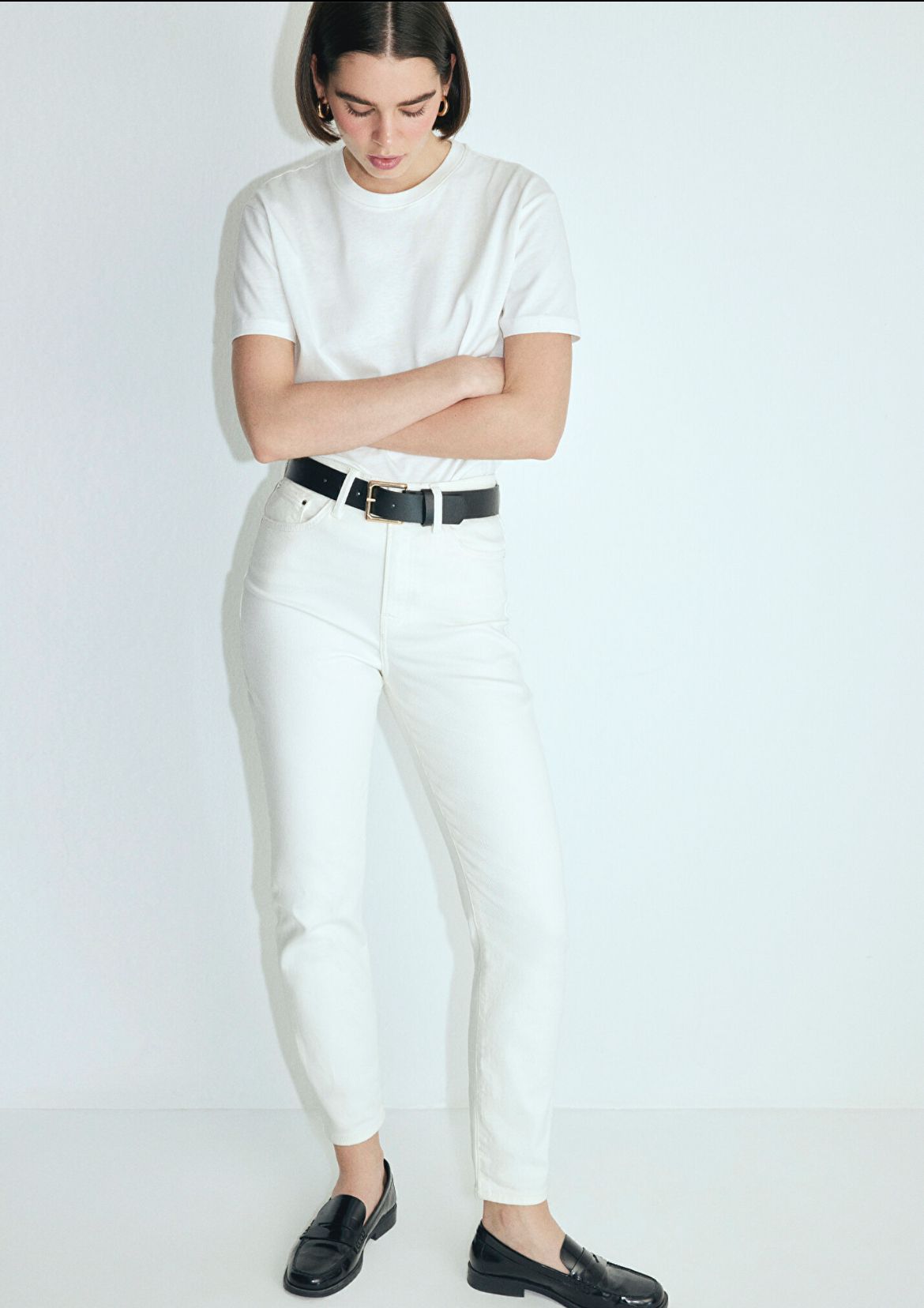 White jeans