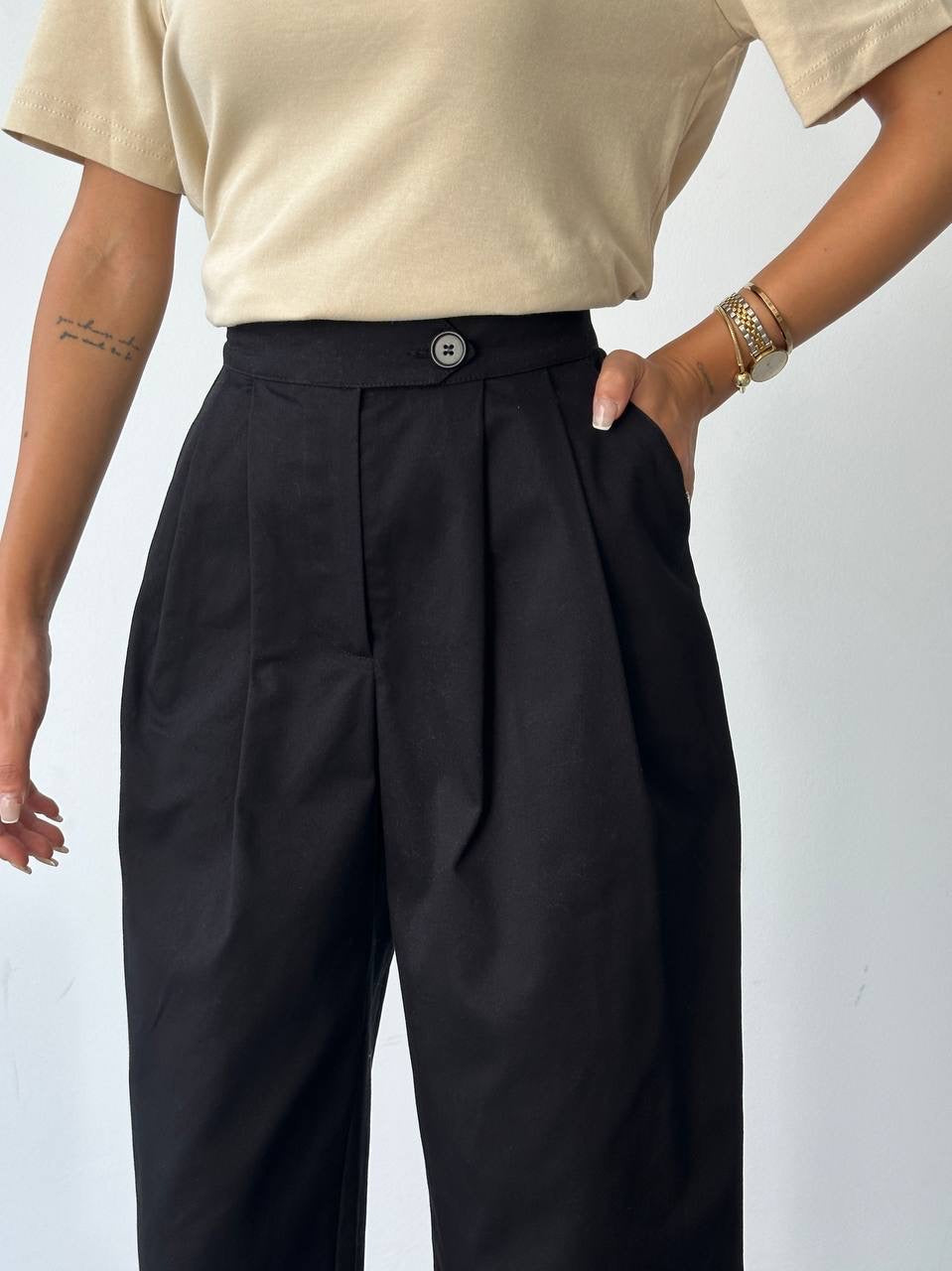 Straight ankle pants