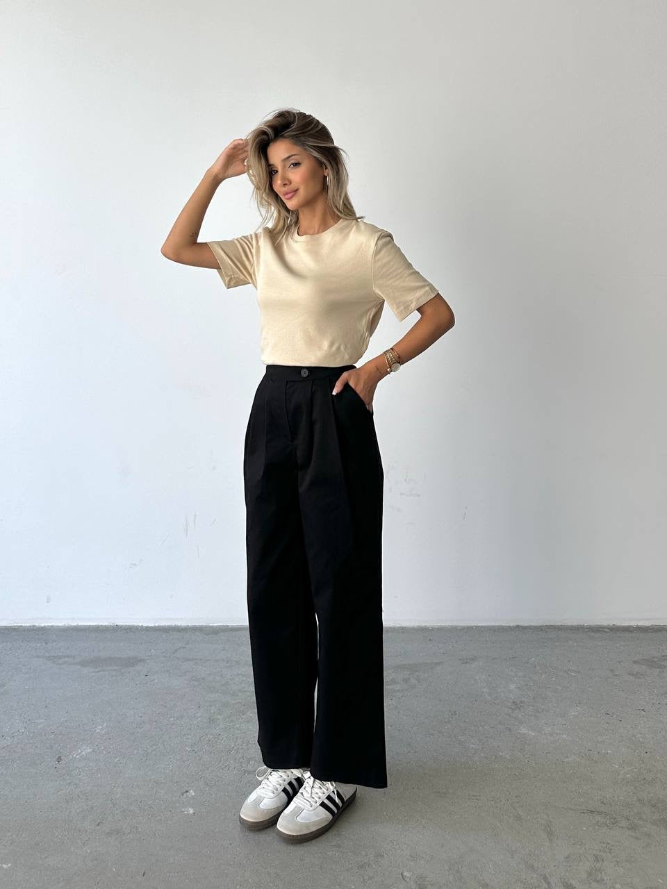 Straight ankle pants