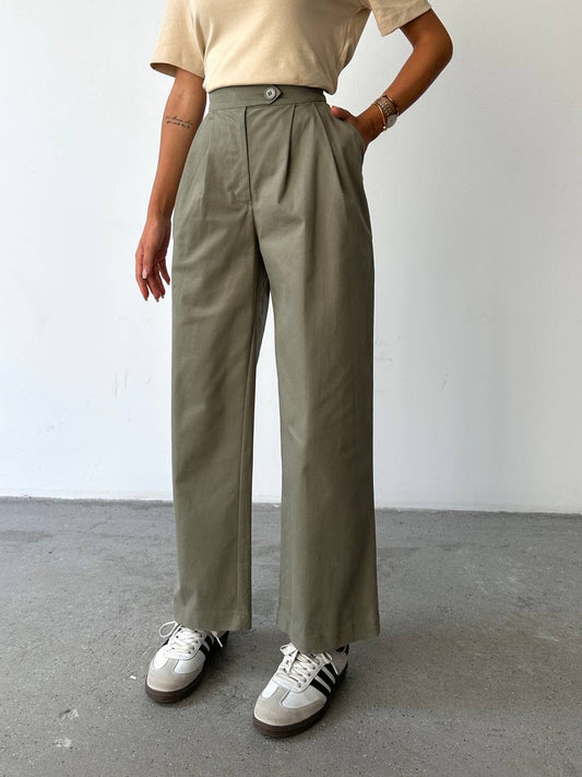 Straight ankle pants