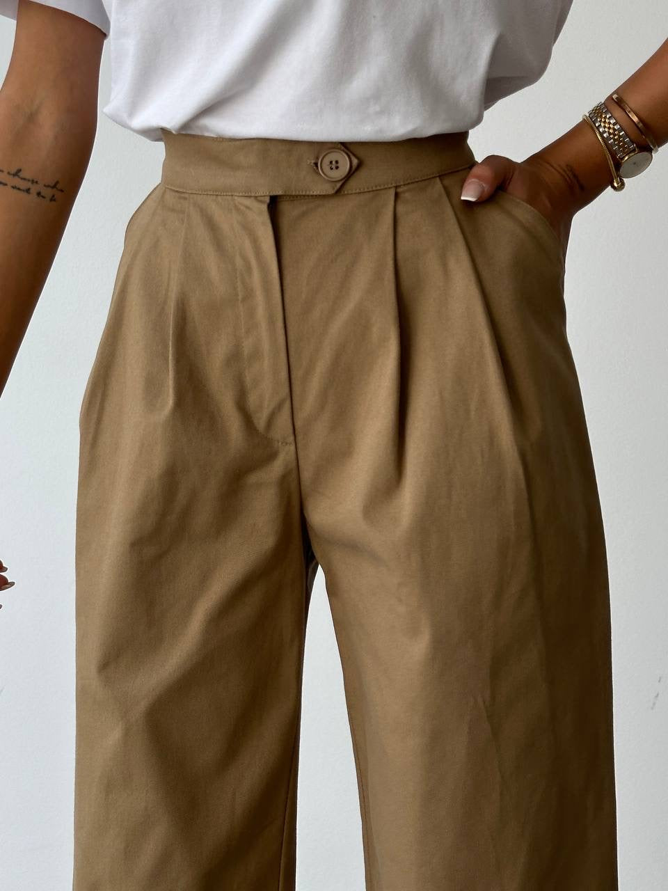 Straight ankle pants