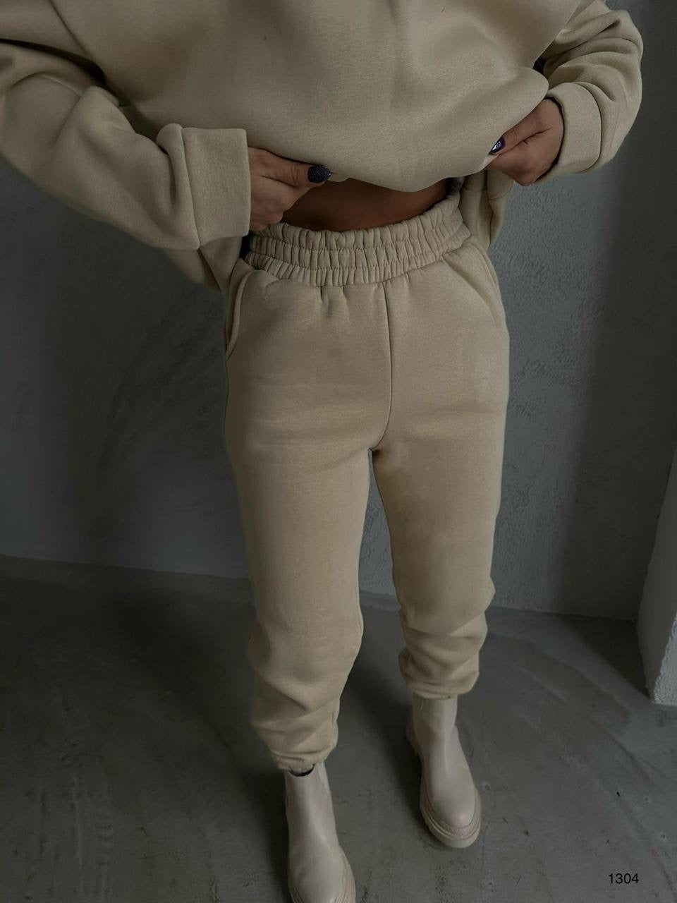 Oversized hoodie and joggers set