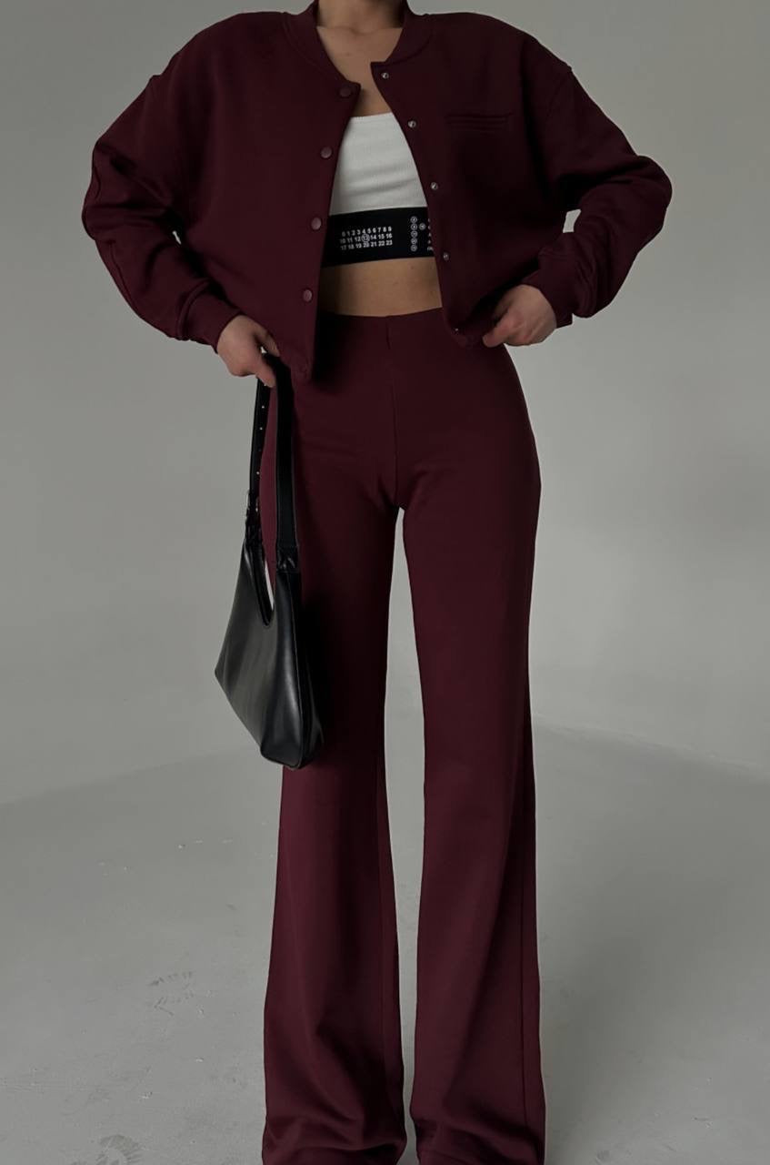 Pants and jacket set