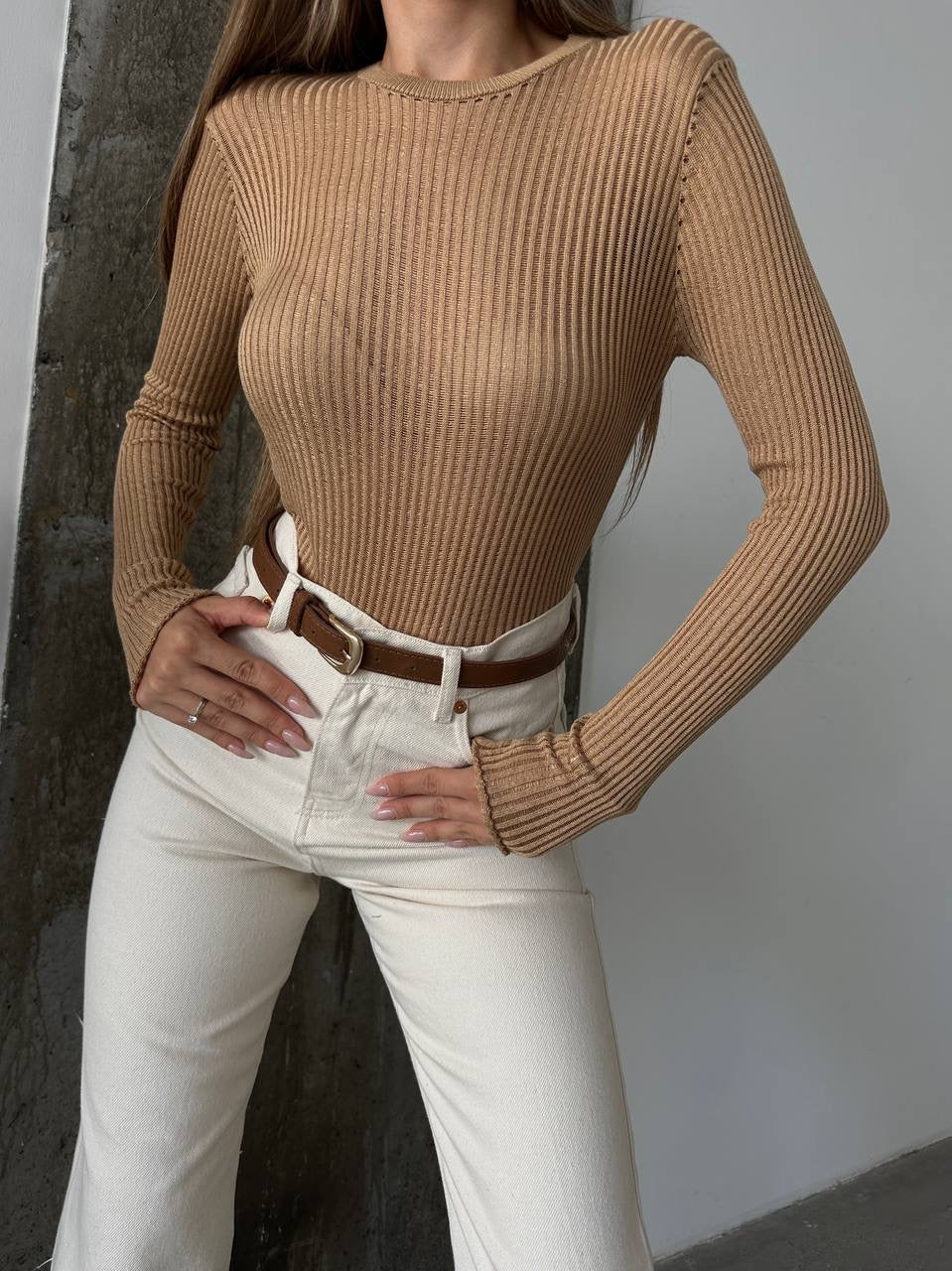 See through knit