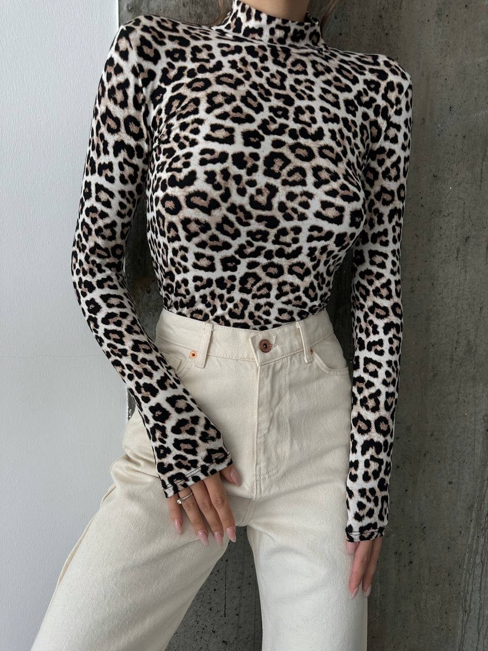 Leopard bodysuit