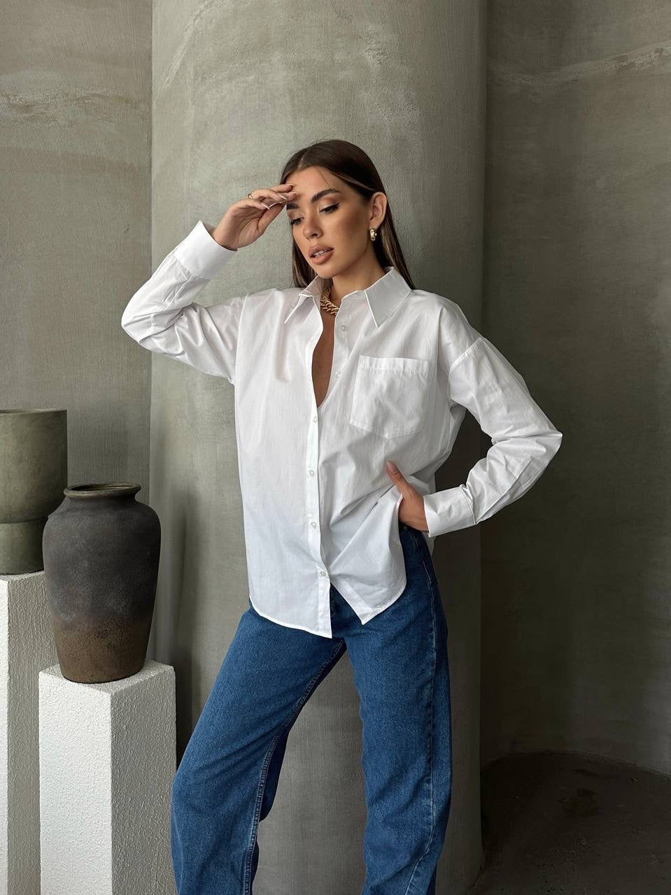 Cotton classic shirt